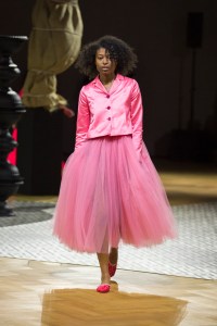 Molly Goddard's Fashion in Motion Show at the Victoria & Albert museum