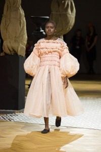 Molly Goddard's Fashion in Motion Show at the Victoria & Albert museum