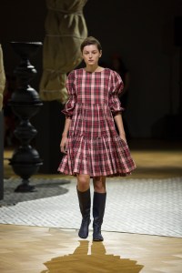 Molly Goddard's Fashion in Motion Show at the Victoria & Albert museum