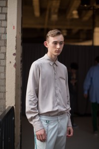 Backstage at Ovadia and Sons Men's Spring 2018