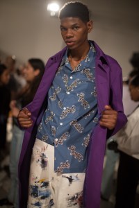 Backstage at Ovadia and Sons Men's Spring 2018