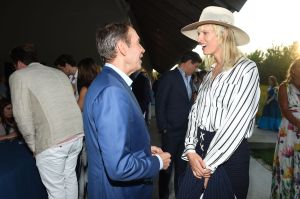 Jeff Koons and Karolina Kurkova