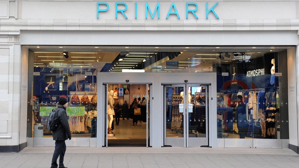 The Primark store on Oxford Street
