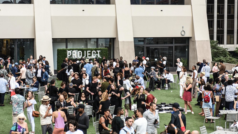 Project hosted a party during New York Men's Day.
