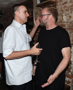 Raf Simons and Nic GallowayRaf Simons show, After Party, Spring Summer 2018, New York Fashion Week Men's, USA - 11 July 2017