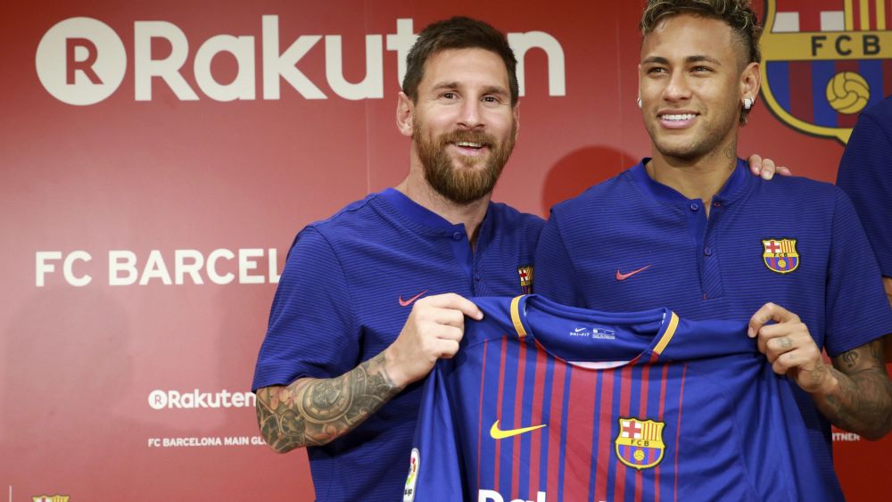 FC Barcelona Rakuten Tokyo Messi Neymar