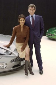 HALLE BERRY AND PIERCE BROSNAN'Bond 20' Press Photocall, Pinewood Studios, London, Britain - 11 Jan 2002