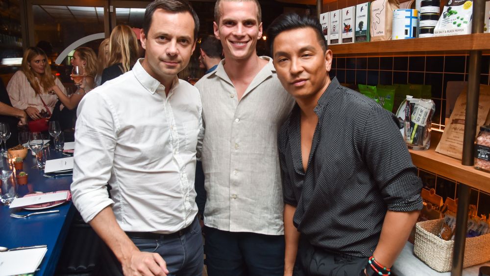 Laurent Claquin, Hecho founder Jack Miner and Prabal Gurung