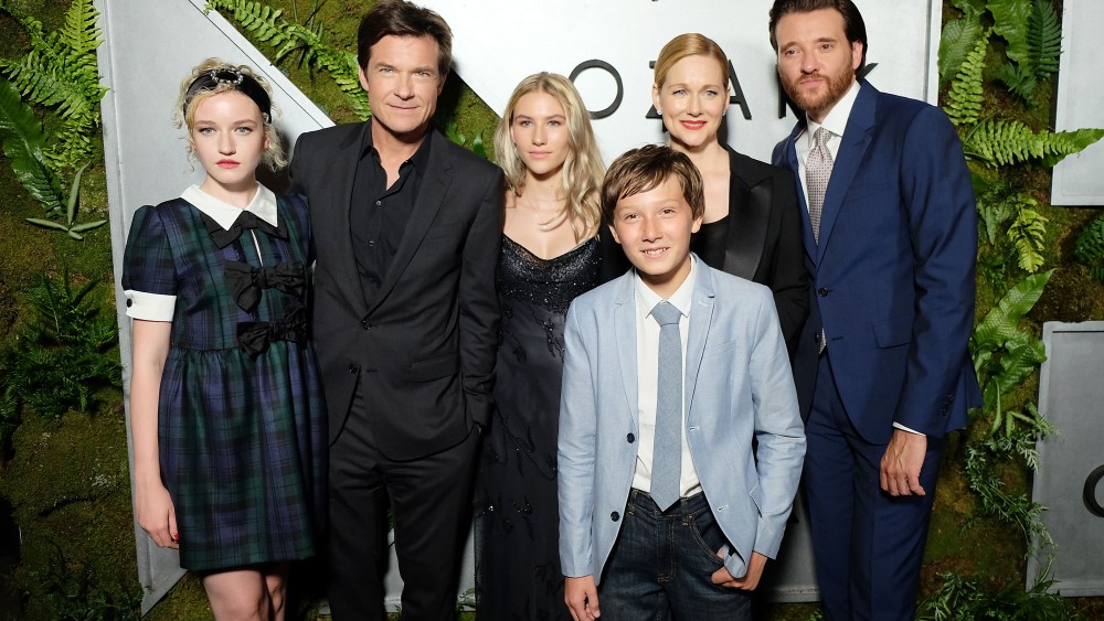 Julia Garner, Jason Bateman, Sofia Hublitz, Laura Linney, Skylar Gaertner and Jason Butler HarnerNew York Premiere of the NETFLIX Original Series 'Ozark', USA - 20 Jul 2017