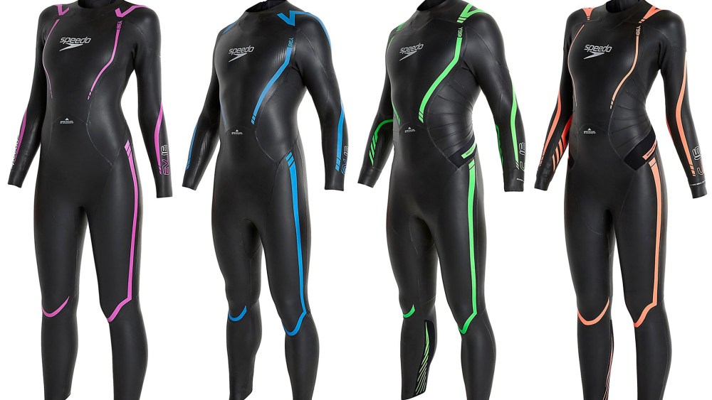 Speedo wetsuits.