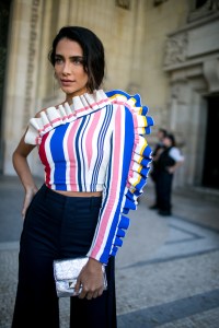 Street style at Paris Couture Week Fall 2017