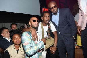 Swizz Beatz, A$AP Rocky and Jermaine Dupri.