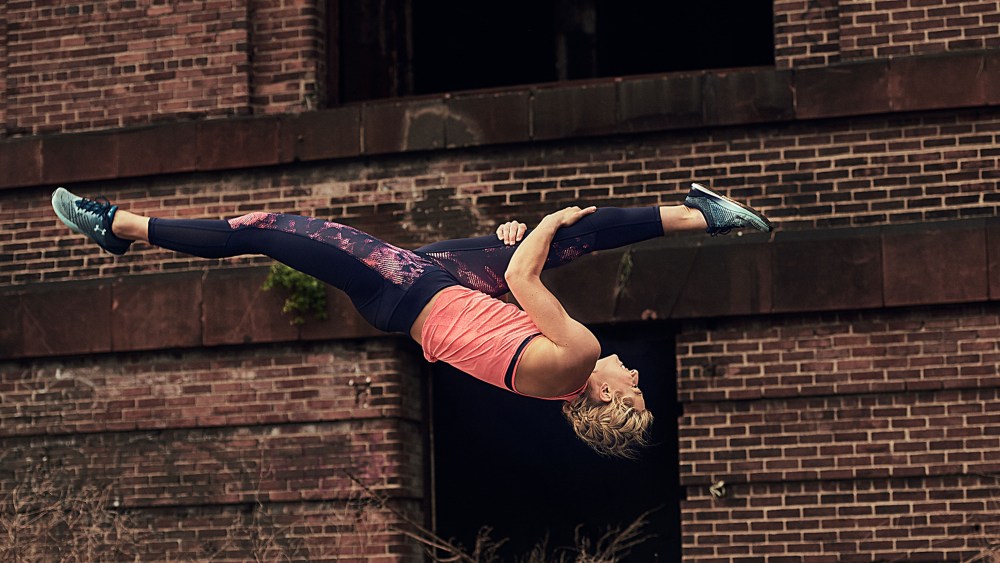 Under Armour's “Unlike Any” campaign featuring  Jessie Graff.