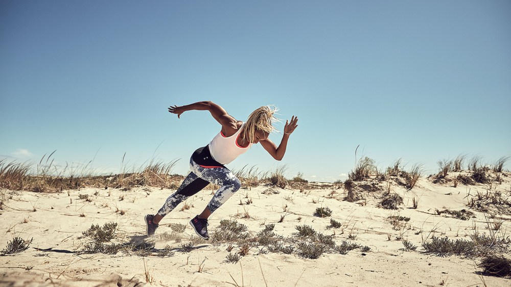 Under Armour's “Unlike Any” campaign featuring  Natasha Hastings.