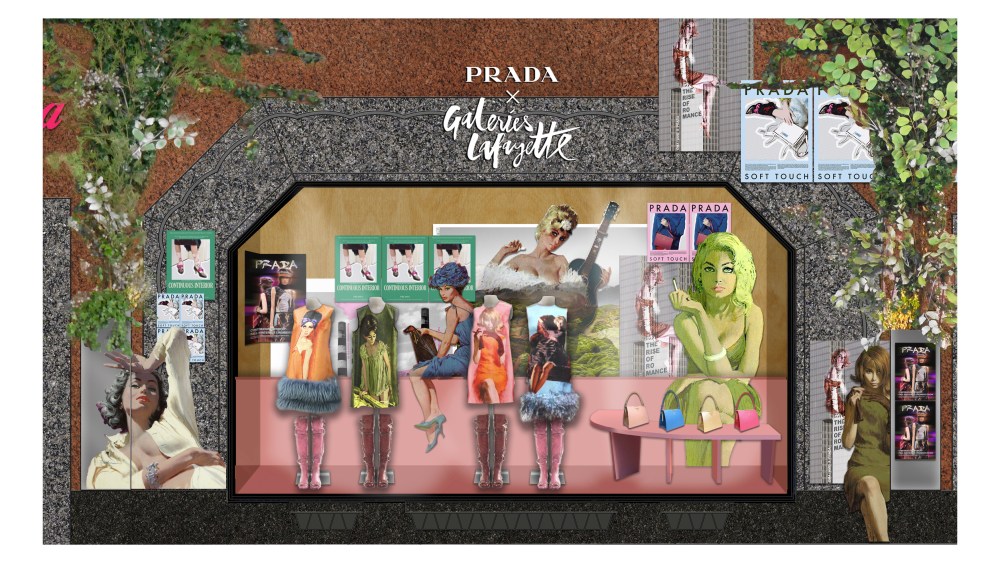 Prada Plans Pop-ups in Galeries Lafayette