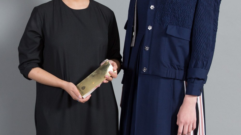 International Woolmark prize in the Indian subcontinent and Middle east regional womenswear winner Bodice.