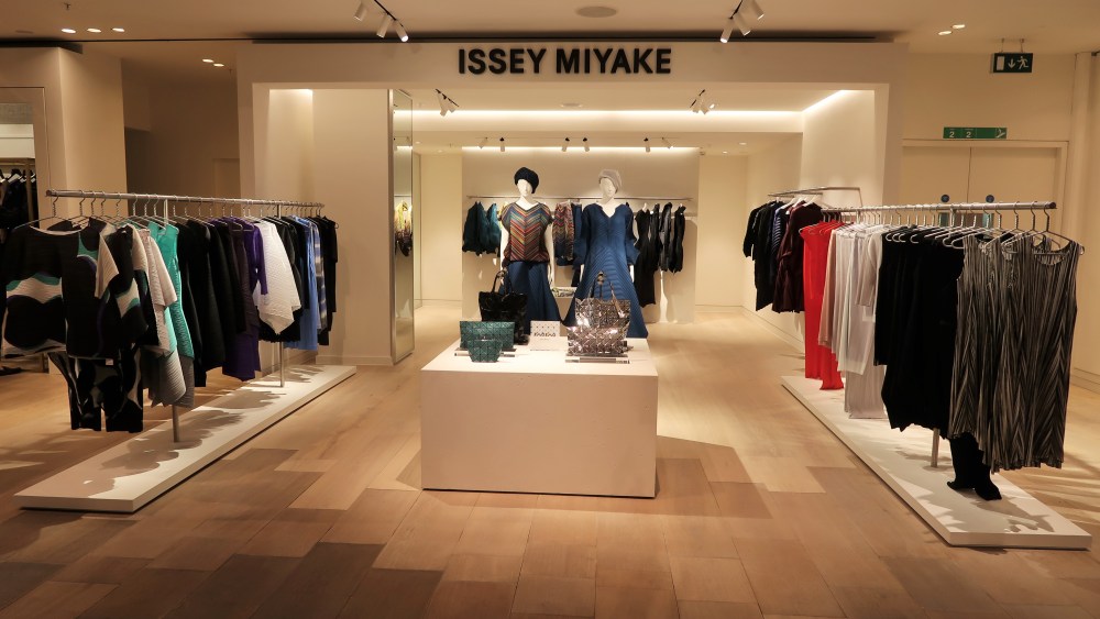 Issey Miyake boutique opening Selfridges London