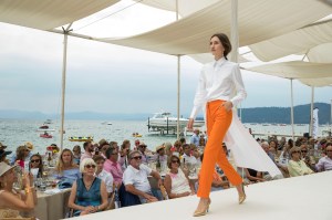 INCLINE VILLAGE, CA - August 5 -  Barbara Brown attends Saks Fifth Avenue & The League to Save Lake Tahoe Present Oscar de la Renta at Lake Tahoe on August 5th 2017 at The Schumacher Family Home in Incline Village, CA (Photo - Drew Altizer)