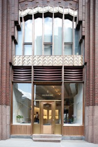 Alumnae's first store in TriBeCa.