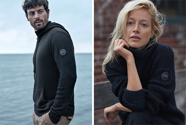 Canada Goose Launches New Knitwear Campaign
