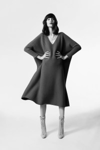 Ji Oh dress, K/LLER Collection necklace, and Brother Vellies booties.