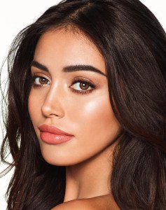 Charlotte Tilbury's newly launched make up wardrobe campaign features 10 different looks as modeled by Cindy Kimberly.