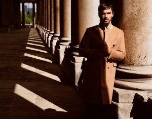 Aidan Turner stars in Dunhill's ad campaign