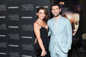 Tess Sanchez, Max Greenfield'The Glass Castle' film premiere, Arrivals, New York, USA - 09 Aug 2017