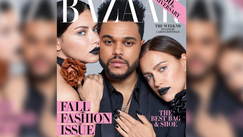 The Weekend Fronts Bazaar's September Issue.