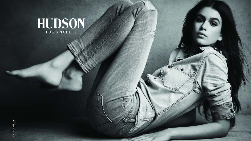 Kaia Gerber Hudson jeans