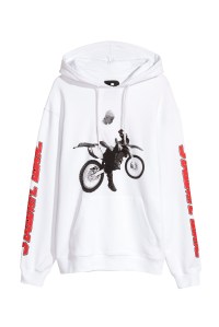 A look from Justin Bieber's Purpose Tour merch at H&M.