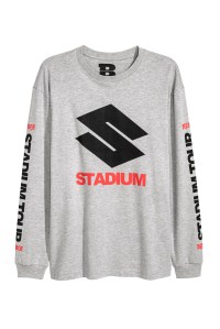 A look from Justin Bieber's Purpose Tour merch at H&M.