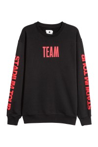 A look from Justin Bieber's Purpose Tour merch at H&M.