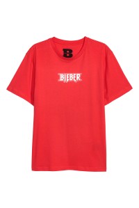 A look from Justin Bieber's Purpose Tour merch at H&M.