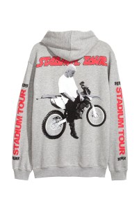A look from Justin Bieber's Purpose Tour merch at H&M.