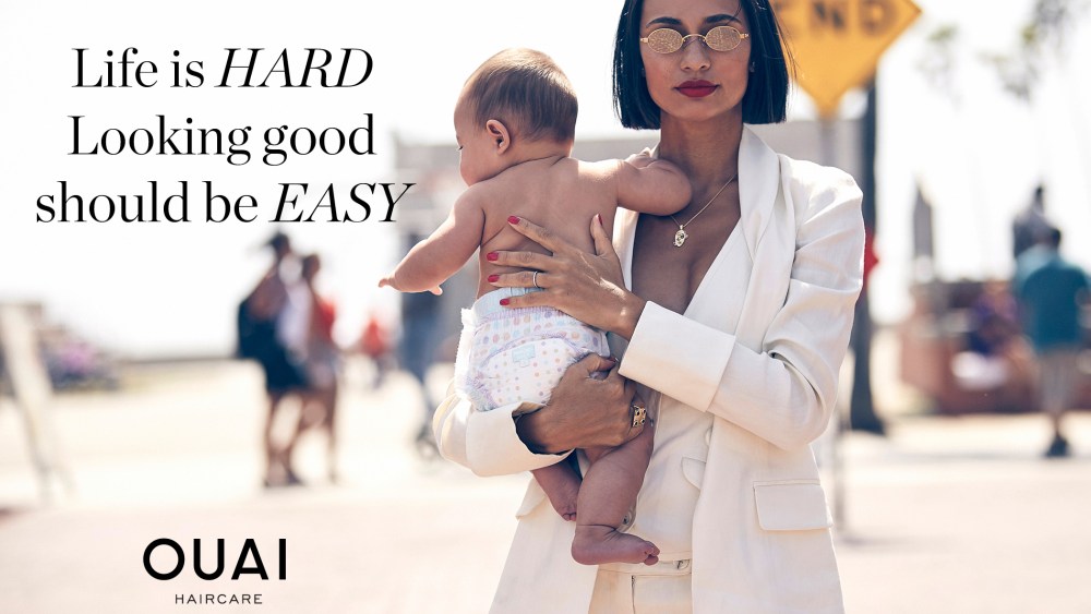 Kristen Noel Crawley in Ouai's new campaign.