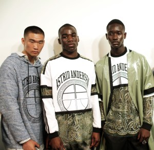 Backstage Astrid Andersen Men's Spring 2018