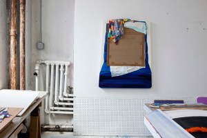 A look at Leslie Wayne's studio.
