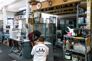Lqqk printers pack up the studio for its Midtown residency.