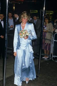 Princess Diana at the 'Indiana Jones and the Temple of Doom' film premiere, London, 1984
