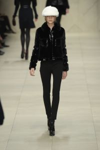 Cara Delevingne on catwalkBurberry Prorsum Show, Autumn Winter 2011, London Fashion Week, London, Britain - 21 Feb 2011