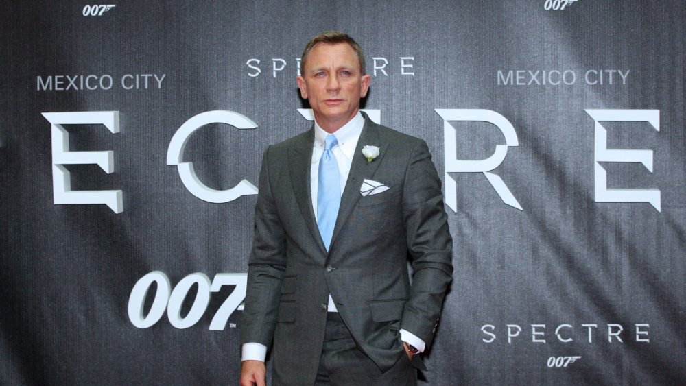 British Actor and Cast Member Daniel Craig Poses Upon His Arrival For the Premiere of the James Bond Movie 'Spectre' in Mexico City Mexico 02 November 2015 the Movie Will Be Shown in Mexican Theaters From 05 November 2015 Mexico Mexico CityMexico Cinema - Nov 2015