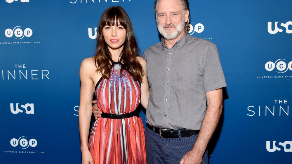 Jessica Biel, Bill Pullman'The Sinner' film premiere, Arrivals, New York, USA, 31 Jul 2017