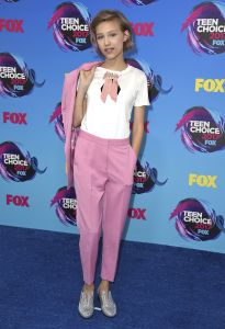 Grace VanderWaal arrives at the Teen Choice Awards at the Galen Center, in Los Angeles2017 Teen Choice Awards - Arrivals, Los Angeles, USA - 13 Aug 2017
