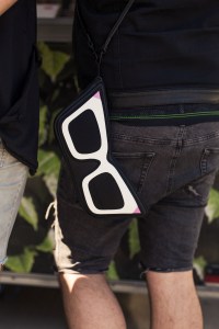 Street style at the Lady Gaga concert at Wringley Field in Chicago.