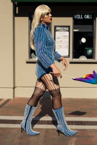 Street style at the Lady Gaga concert at Wringley Field in Chicago.