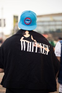 Street style at the Lady Gaga concert at Wringley Field in Chicago.