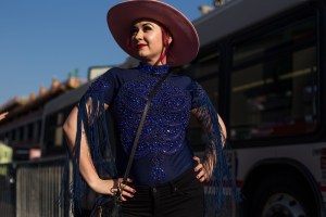 Street style at the Lady Gaga concert at Wringley Field in Chicago.