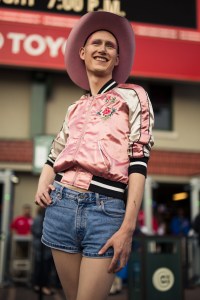 Street style at the Lady Gaga concert at Wringley Field in Chicago.