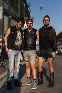 Street style at the Lady Gaga concert at Wringley Field in Chicago.